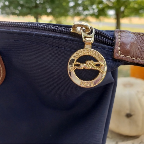 Longchamp Navy Le Pliage Small Tote - Picture 8 of 8